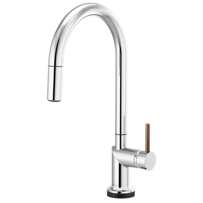 Brizo Odin SmartTouch Pull-Down Kitchen Faucet with Arc Spout - Less Handle - Complete Kit - Polished Chrome