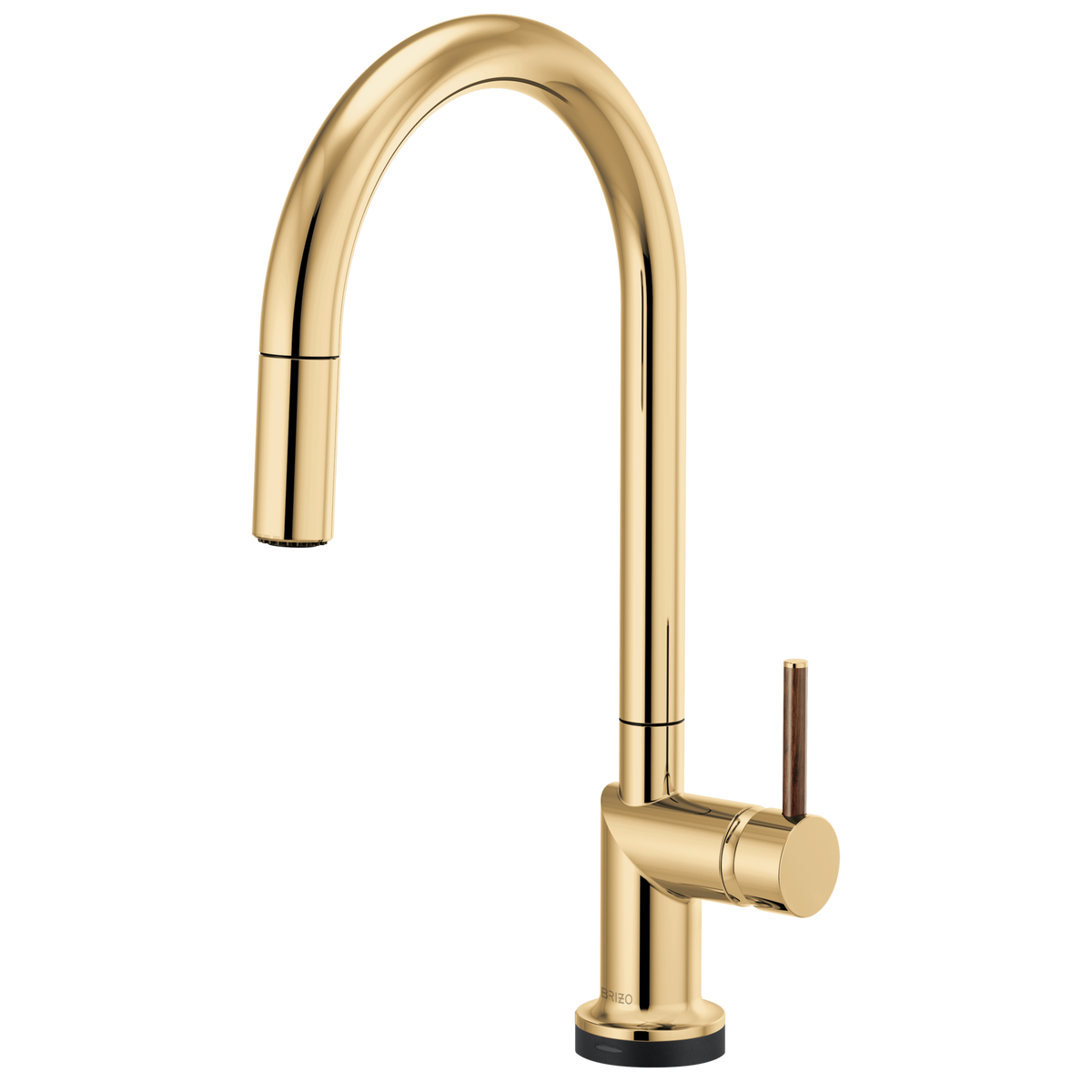 Brizo Odin SmartTouch Pull-Down Kitchen Faucet with Arc Spout - Less Handle - Complete Kit - Brilliance® Polished Gold
