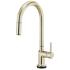 Brizo Odin SmartTouch Pull-Down Kitchen Faucet with Arc Spout - Less Handle - Complete Kit - Brilliance® Polished Nickel
