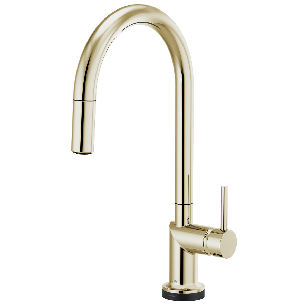 Brizo Odin SmartTouch Pull-Down Kitchen Faucet with Arc Spout - Less Handle - Complete Kit - Brilliance® Polished Nickel