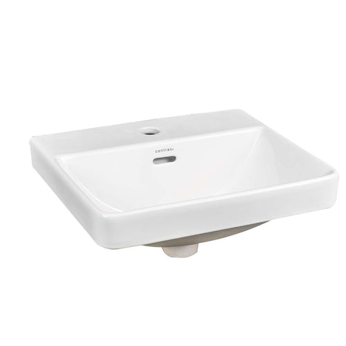 Contac Conwick – 6410LEX – Single Hole Semi-Recessed Vessel Sink