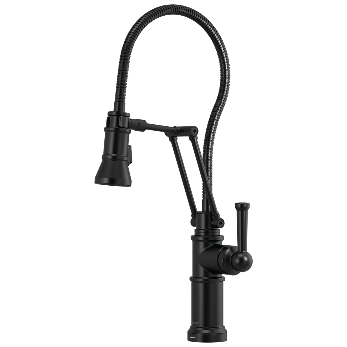Artesso SmartTouch Articulating Kitchen Faucet With Finished Hose - Matte Black