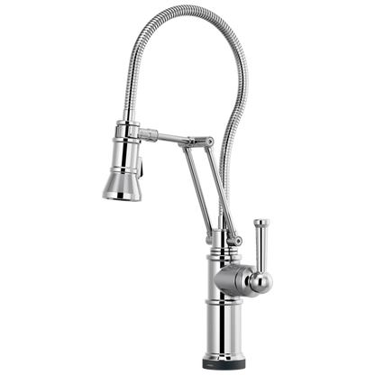 Artesso SmartTouch Articulating Kitchen Faucet With Finished Hose - Polished Chrome