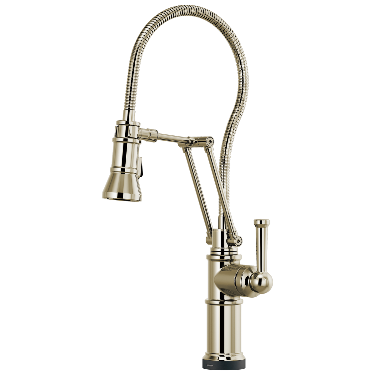 Artesso SmartTouch Articulating Kitchen Faucet With Finished Hose - Brilliance® Polished Nickel