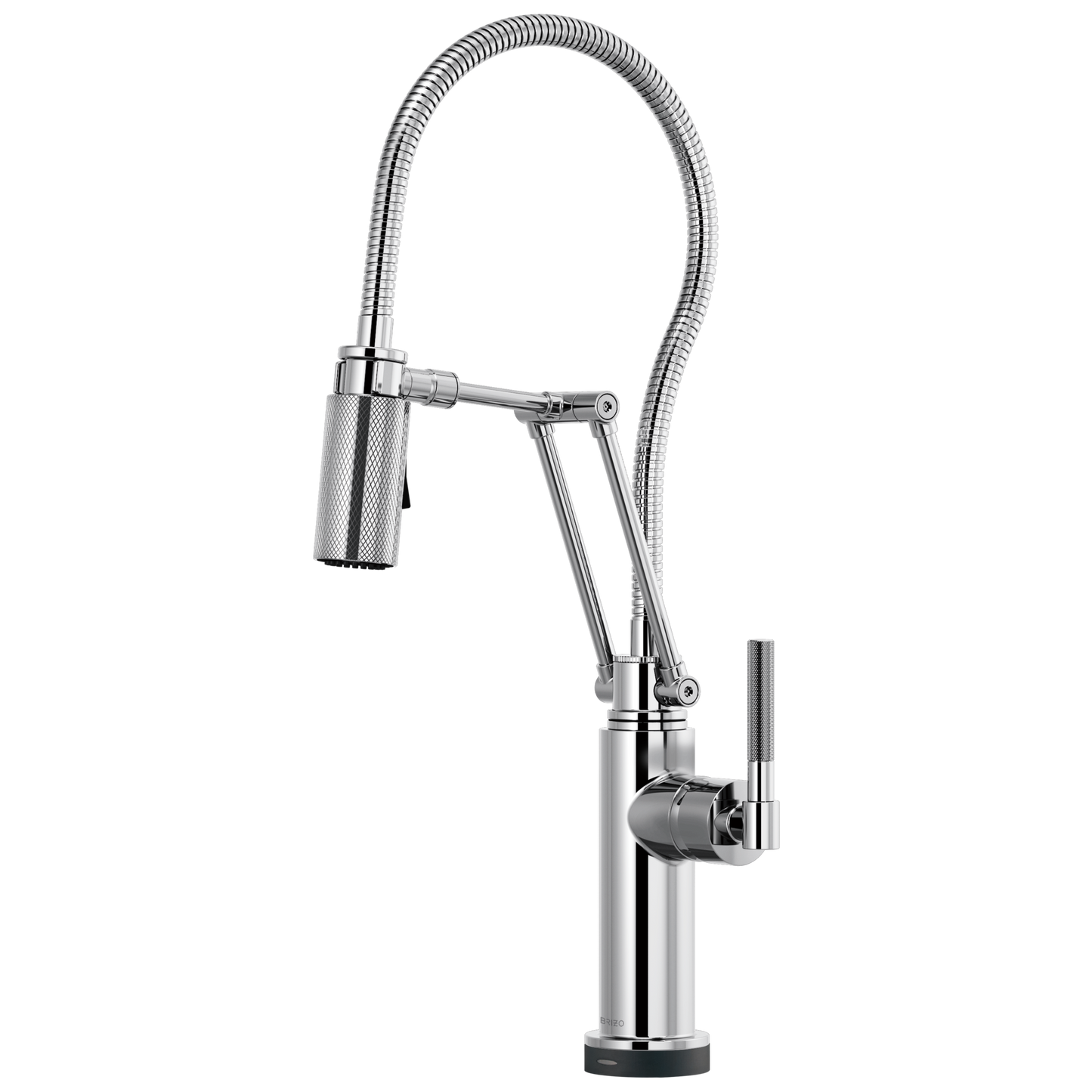 Brizo Smarttouch Articulating Kitchen Faucet With Finished Hose