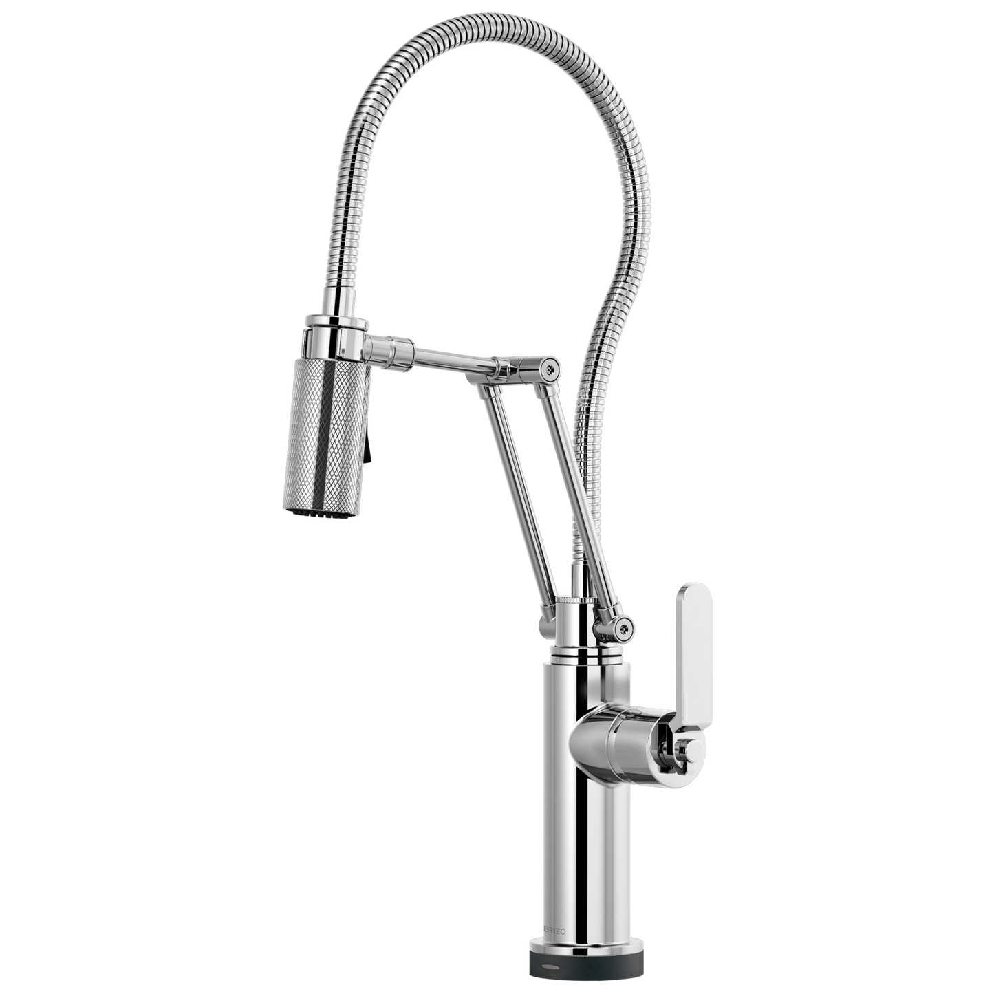 Brizo Smarttouch Articulating Kitchen Faucet With Finished Hose