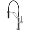Solna Single Handle Articulating Kitchen Kitchen Faucet with SmartTouch Technology - Chrome