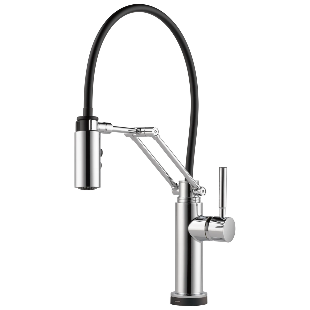 Solna Single Handle Articulating Kitchen Kitchen Faucet with SmartTouch Technology - Chrome