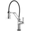 Artesso Single Handle Articulating Kitchen Kitchen Faucet with SmartTouch Technology - Polished Chrome