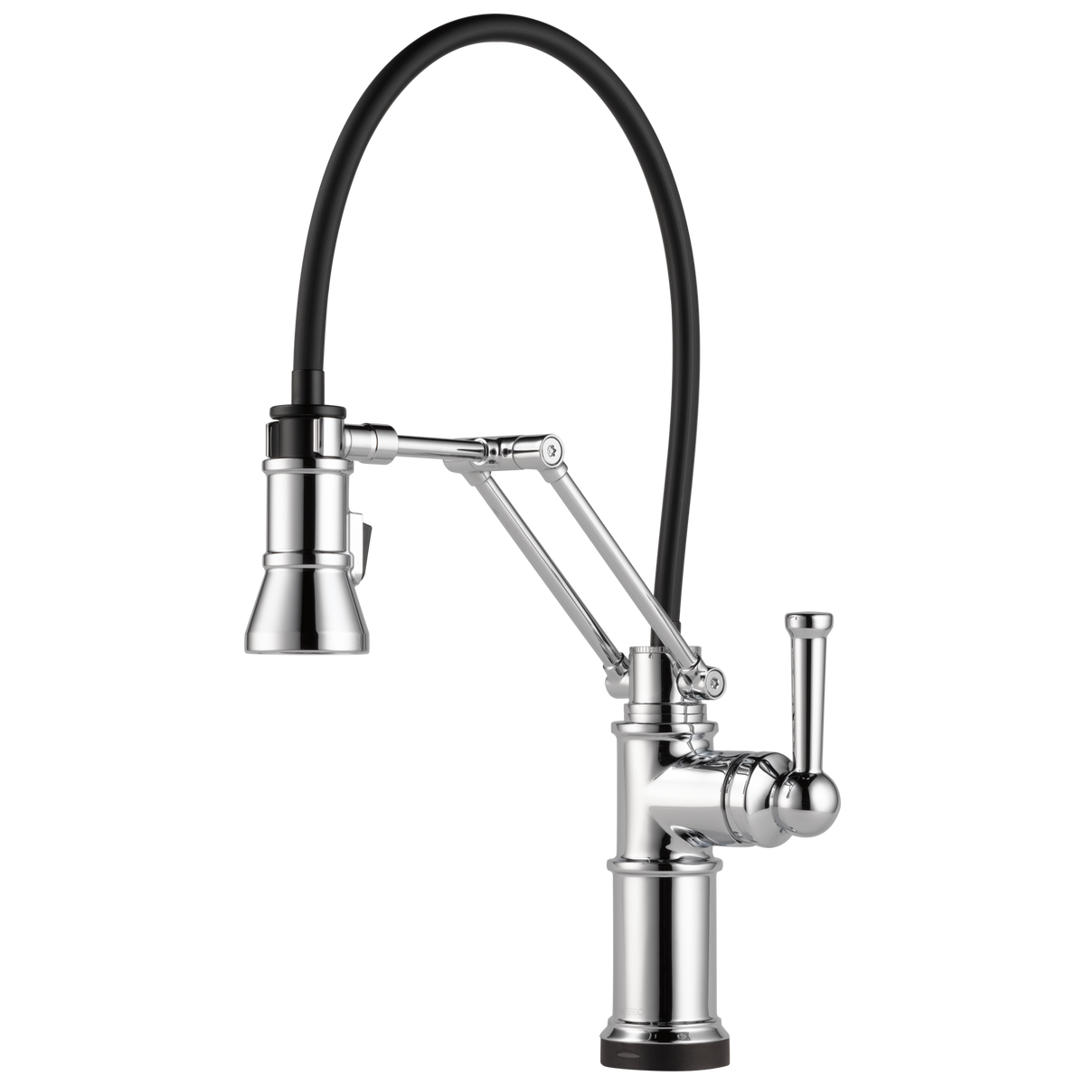 Artesso Single Handle Articulating Kitchen Kitchen Faucet with SmartTouch Technology - Polished Chrome