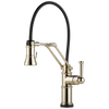 Artesso Single Handle Articulating Kitchen Kitchen Faucet with SmartTouch Technology - Brilliance® Polished Nickel