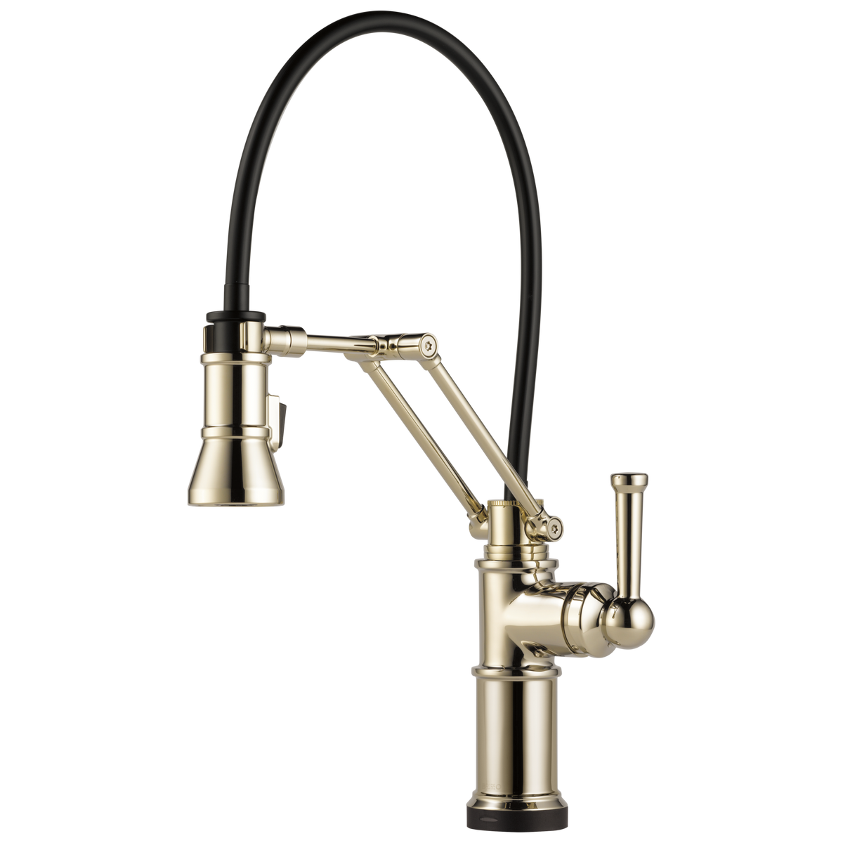 Artesso Single Handle Articulating Kitchen Kitchen Faucet with SmartTouch Technology - Brilliance® Polished Nickel