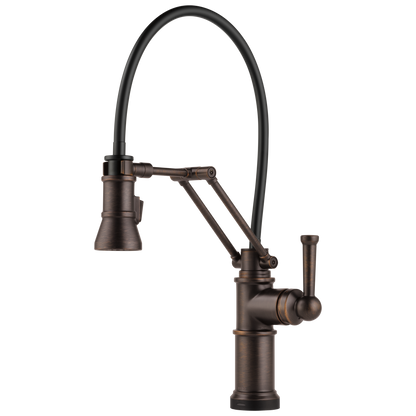Artesso Single Handle Articulating Kitchen Kitchen Faucet with SmartTouch Technology - Venetian Bronze®