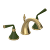 Rubinet Widespread Lav. Set. (less drain) Satin Brass