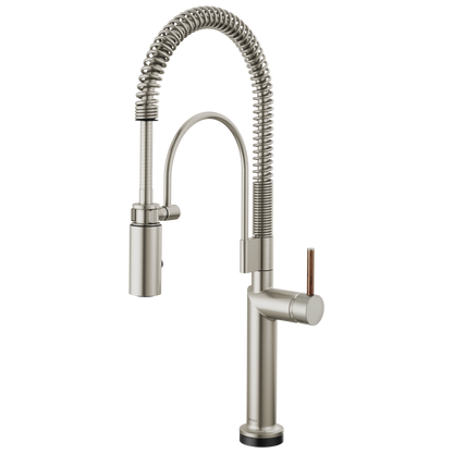 Brizo Odin SmartTouch Semi-Professional Kitchen Faucet - Less Handle - Complete Kit - Brilliance® Stainless