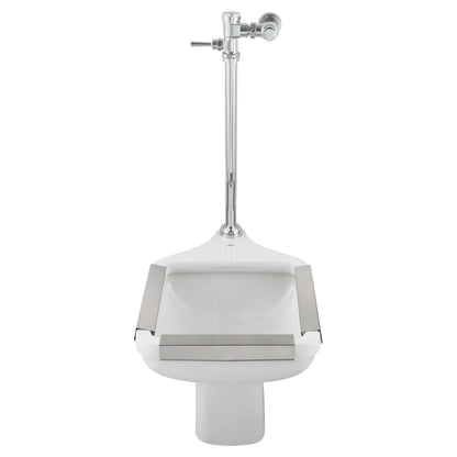 American Standard Ultima  Manual Clinic Sink Flush Valve, Piston-Type, 6.5 gpf/24.6 Lpf, 24-Inch Rough-In