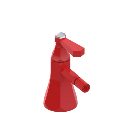 Rubinet Single Control Bidet Fitting (less drain) Red