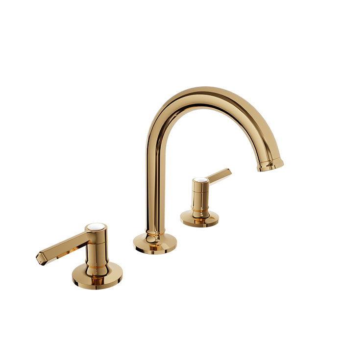 Baril 8" c/c lavatory faucet, drain included