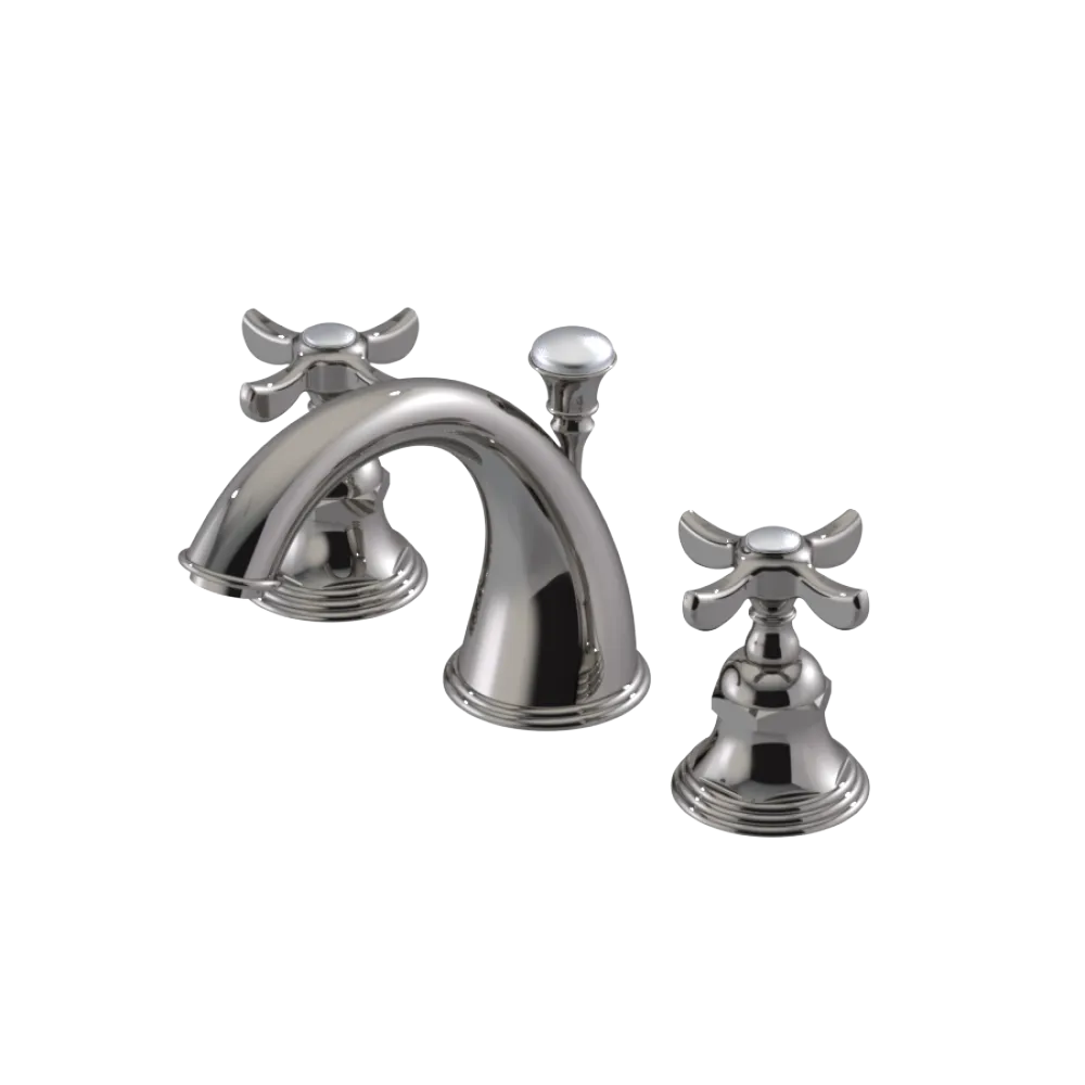 Rubinet Widespread Lav. Set. (less drain) Polished Nickel