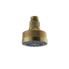 Rubinet 3 FUNCTION SHOWER HEAD Antique Brass Matt