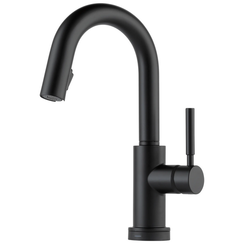 Solna SmartTouch Pull-Down Prep Kitchen Faucet - Matte Black