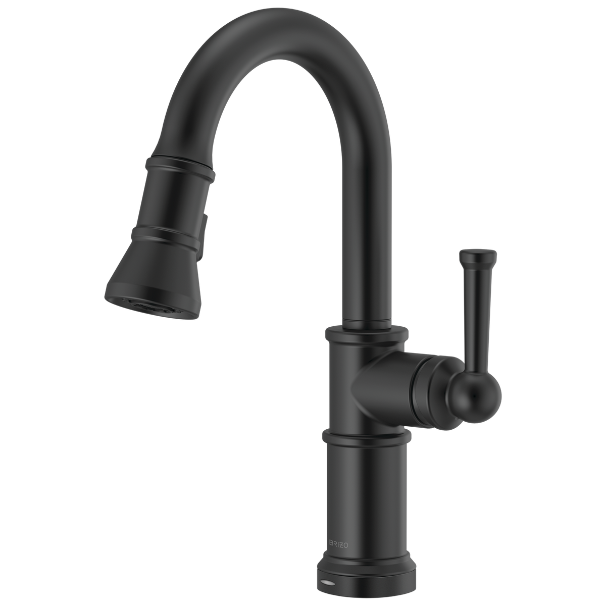 Artesso SmartTouch Pull-Down Prep Faucet - Matte Black