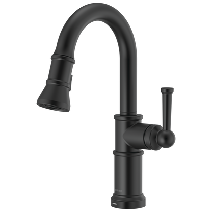 Artesso SmartTouch Pull-Down Prep Faucet - Matte Black