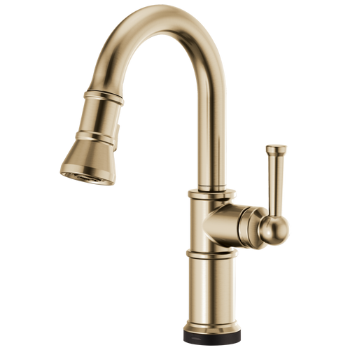 Artesso SmartTouch Pull-Down Prep Faucet - Brilliance® Luxe Gold®