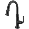 Rook SmartTouch Pull-Down Prep Kitchen Faucet - Matte Black