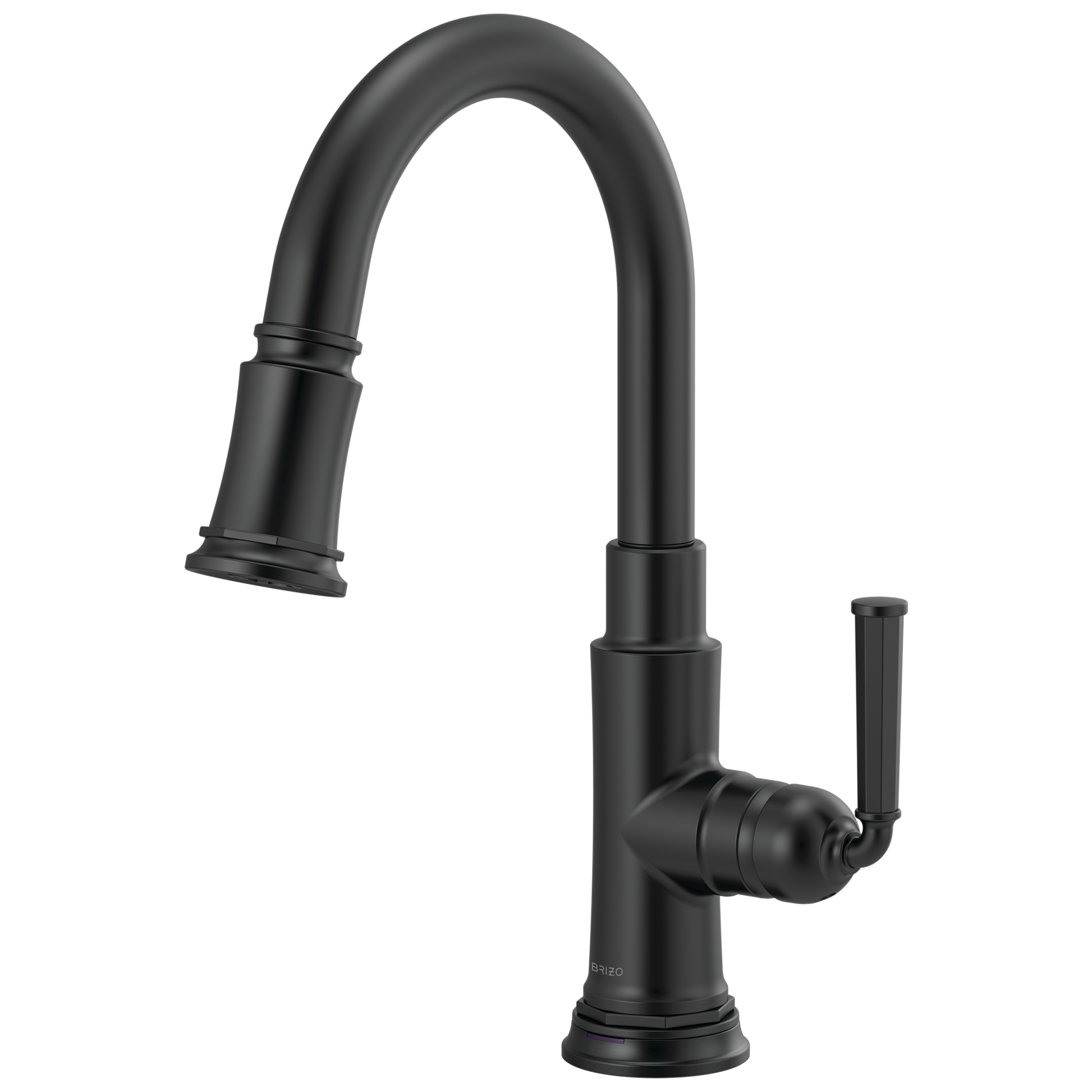 Rook SmartTouch Pull-Down Prep Kitchen Faucet - Matte Black