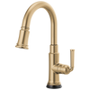 Rook SmartTouch Pull-Down Prep Kitchen Faucet - Brilliance® Luxe Gold®