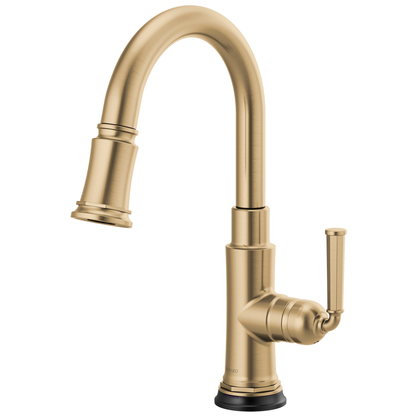 Rook SmartTouch Pull-Down Prep Kitchen Faucet - Brilliance® Luxe Gold®
