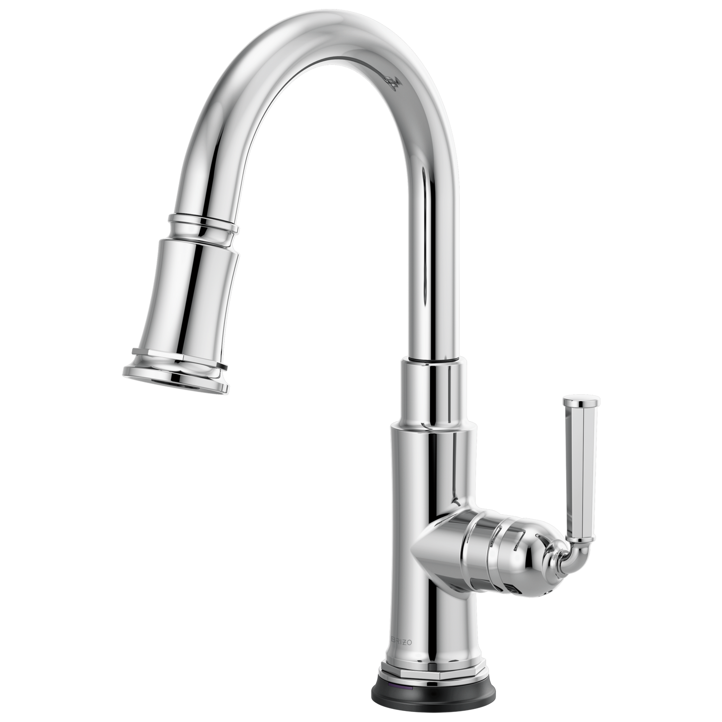 Rook SmartTouch Pull-Down Prep Kitchen Faucet - Polished Chrome