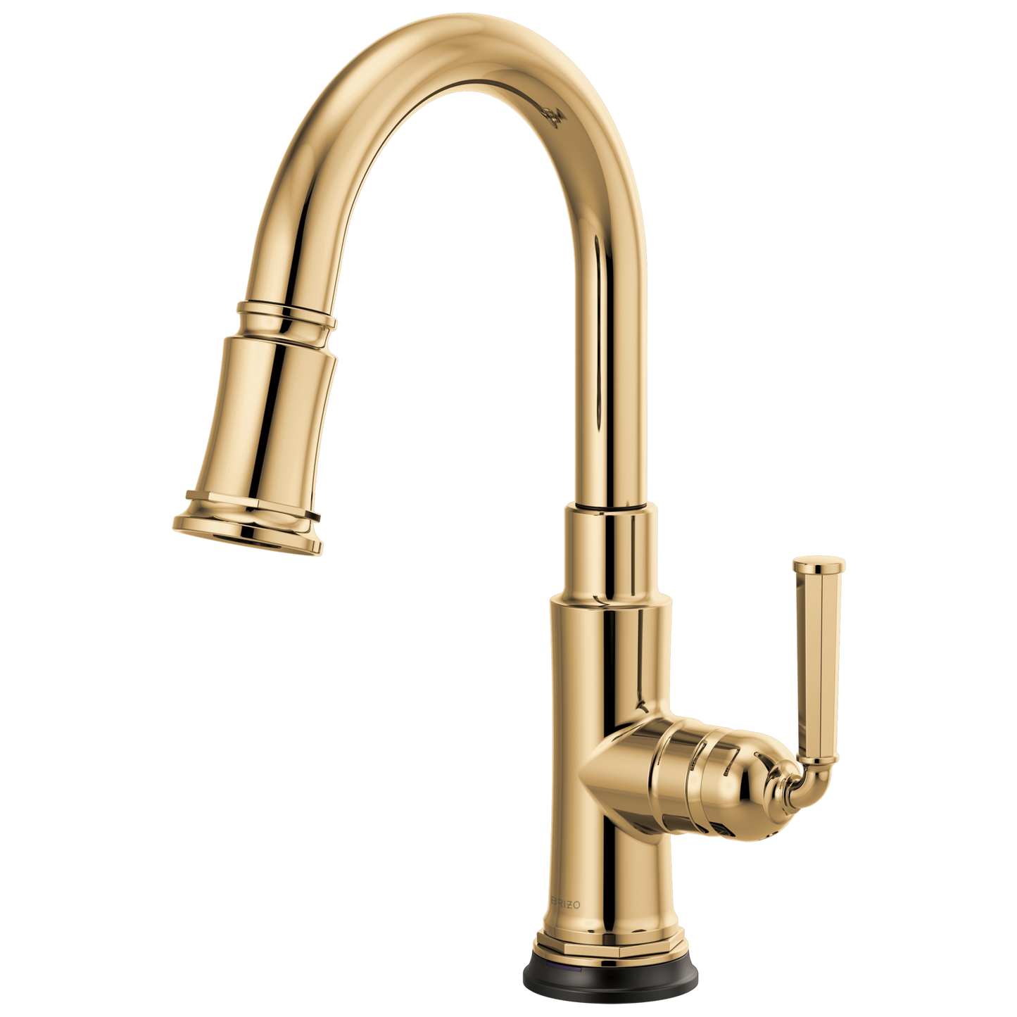 Rook SmartTouch Pull-Down Prep Kitchen Faucet - Brilliance® Polished Gold