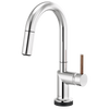 Brizo Odin SmartTouch Pull-Down Prep Kitchen Faucet with Arc Spout - Less Handle - Complete Kit - Polished Chrome