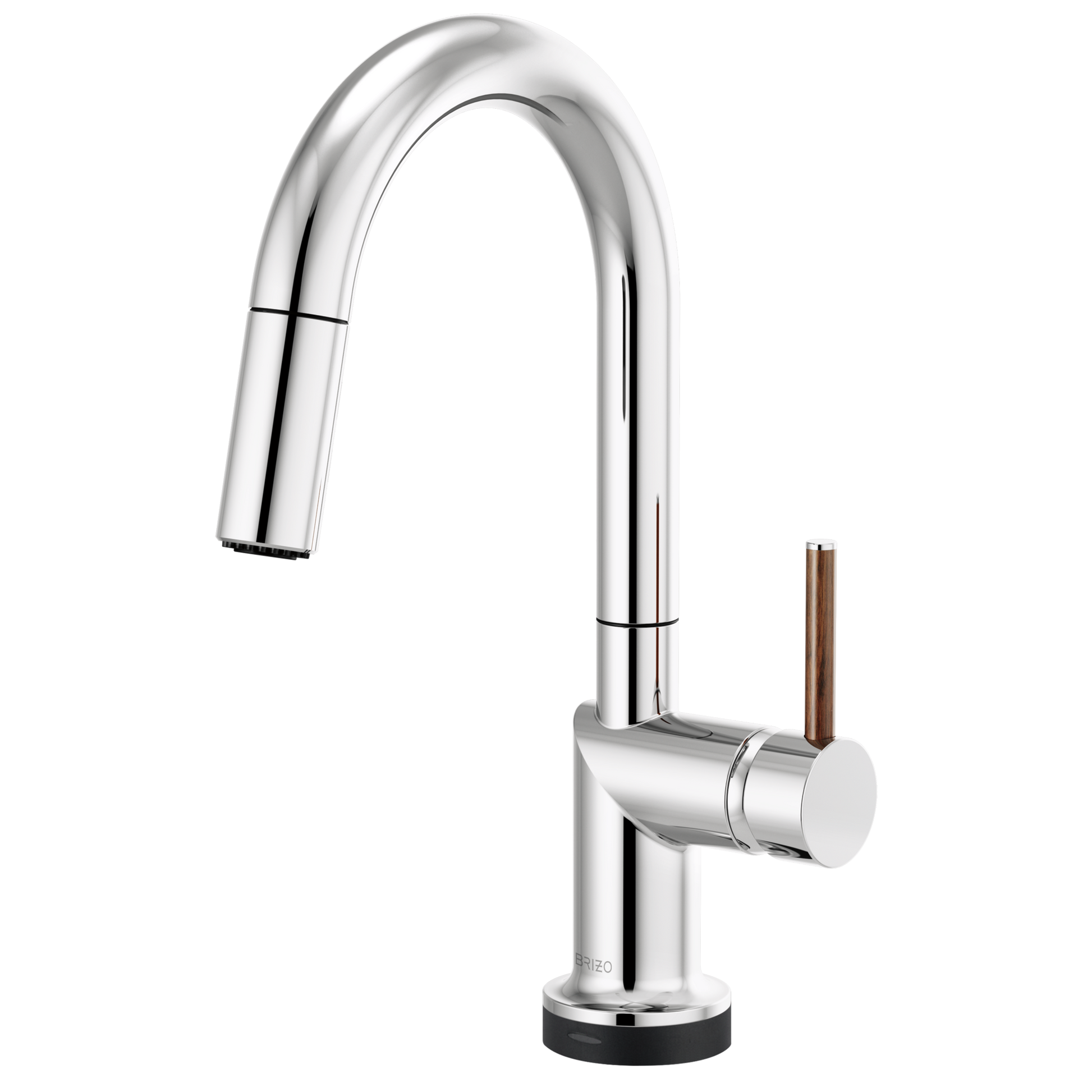 Brizo Odin SmartTouch Pull-Down Prep Kitchen Faucet with Arc Spout - Less Handle - Complete Kit - Polished Chrome