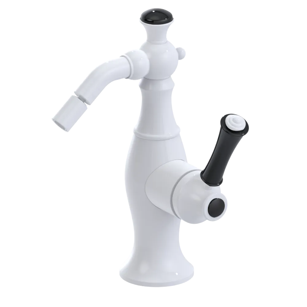 Rubinet Single Control Bidet Fitting (less drain) White