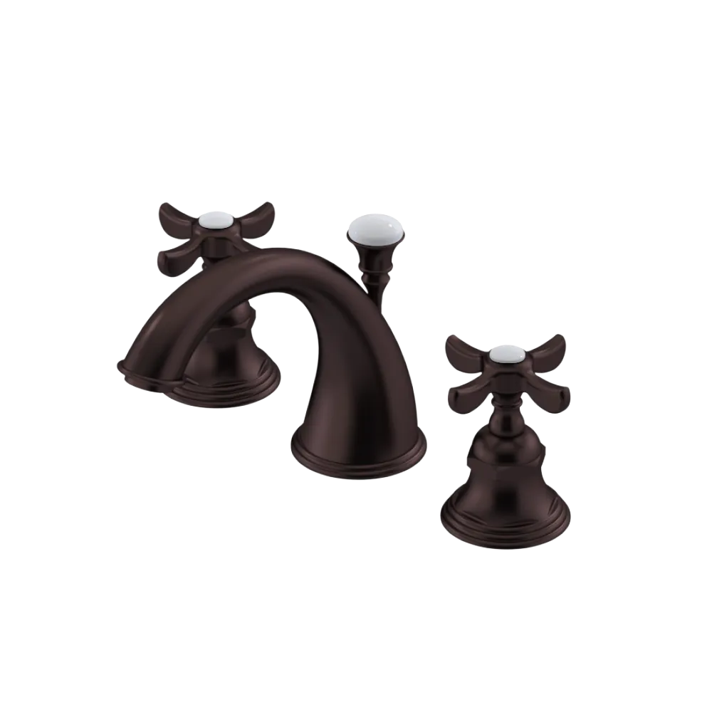 Rubinet Widespread Lav. Set. (less drain) Oil Rubbed Bronze