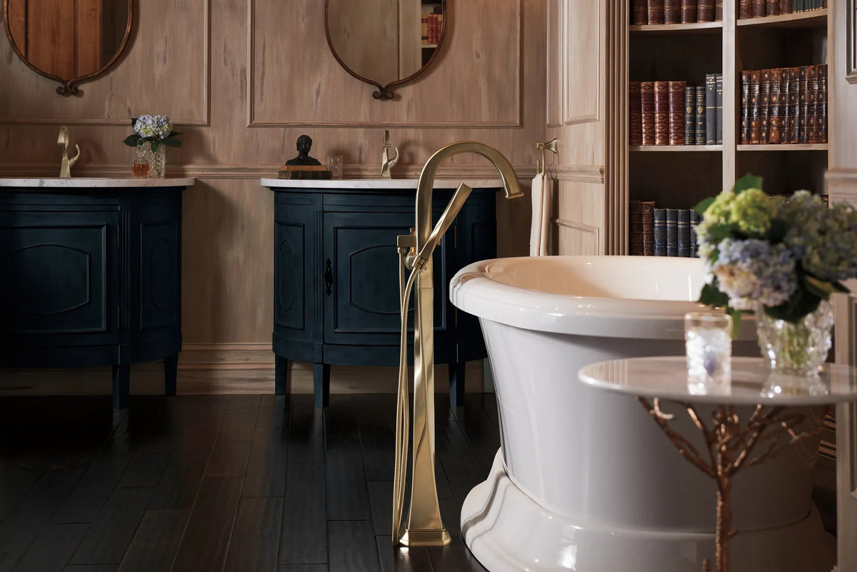 Virage Single-Handle Freestanding Tub Filler lifestyle