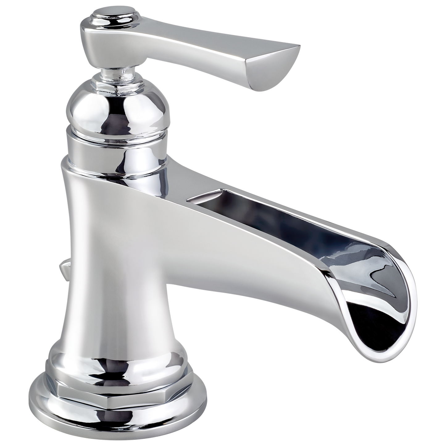 Rook Single-Handle Lavatory Faucet with Channel Spout 1.5 GPM - Polished Chrome
