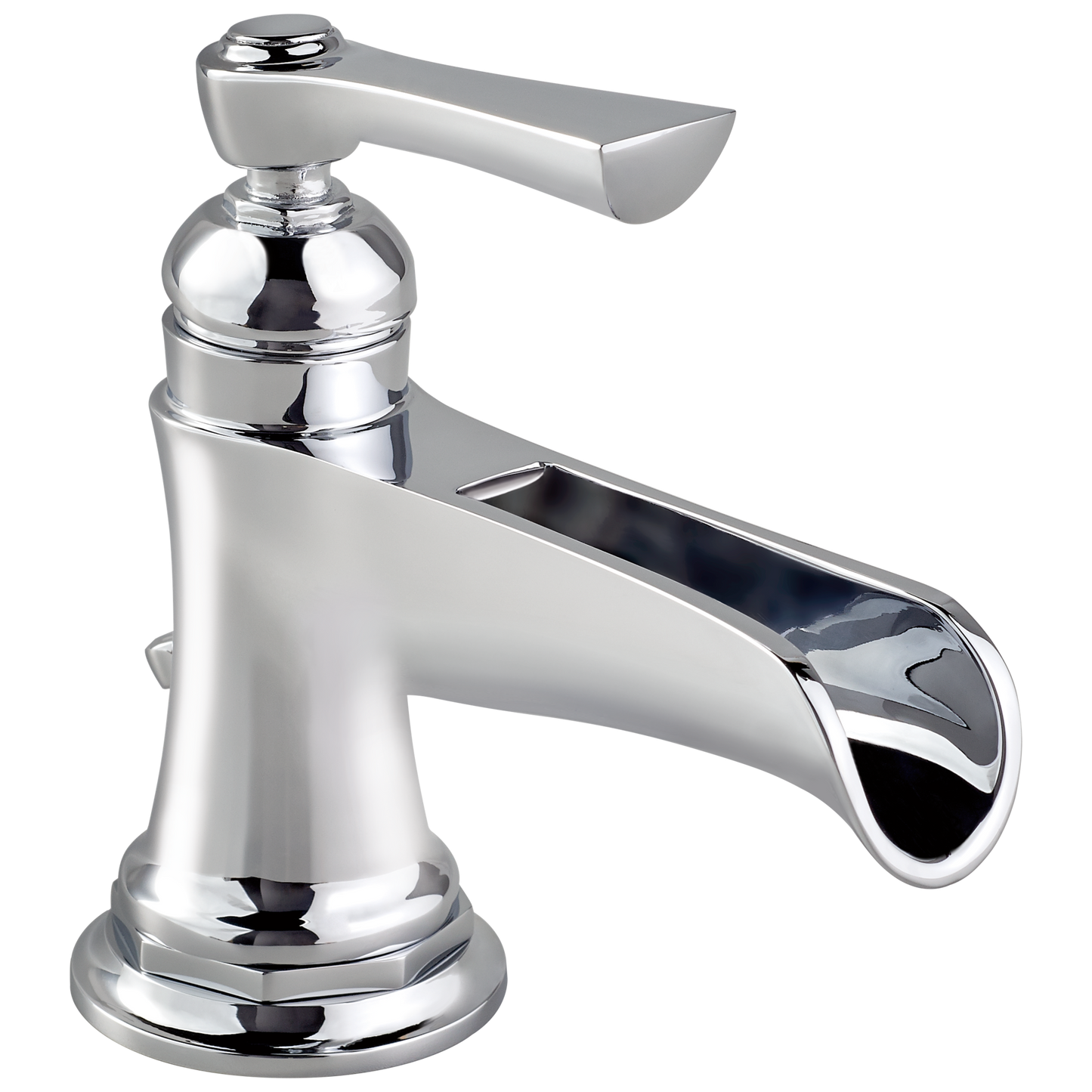 Rook Single-Handle Lavatory Faucet with Channel Spout 1.2 GPM - Polished Chrome