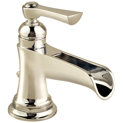 Rook Single-Handle Lavatory Faucet with Channel Spout 1.5 GPM - Brilliance® Polished Nickel