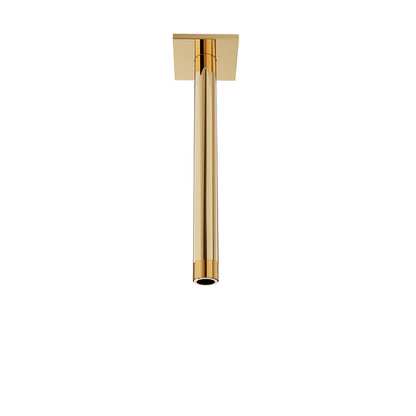 Baril 9" ceiling mounted shower arm, square flange