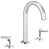 Brizo Kintsu Widespread Lavatory Faucet with Arc Spout - Less Handles 1.2 GPM - Complete Kit - Polished Chrome