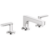 Brizo Kintsu Widespread Lavatory Faucet with Low Spout - Less Handles 1.2 GPM - Complete Kit - Polished Chrome