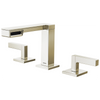 Brizo Frank Lloyd Wright Bath Collection by Brizo Widespread Lavatory Faucet - Less Handles - Complete Kit - Brilliance® Polished Nickel