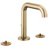Litze Widespread Lavatory Faucet with High Spout - Less Handles 1.5 GPM - Brilliance® Luxe Gold®