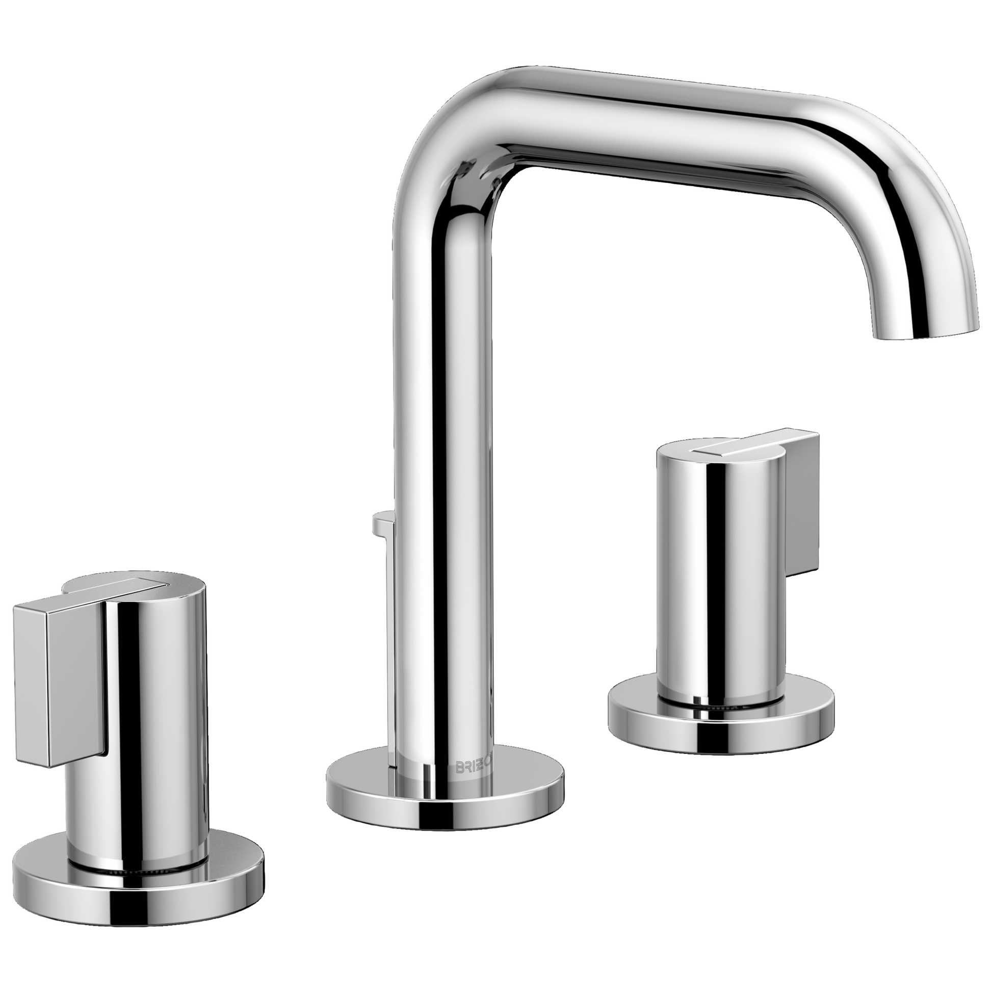 Brizo Litze Widespread Lavatory Faucet with High Spout - Less Handles 1.2 GPM - Complete Kit - Polished Chrome
