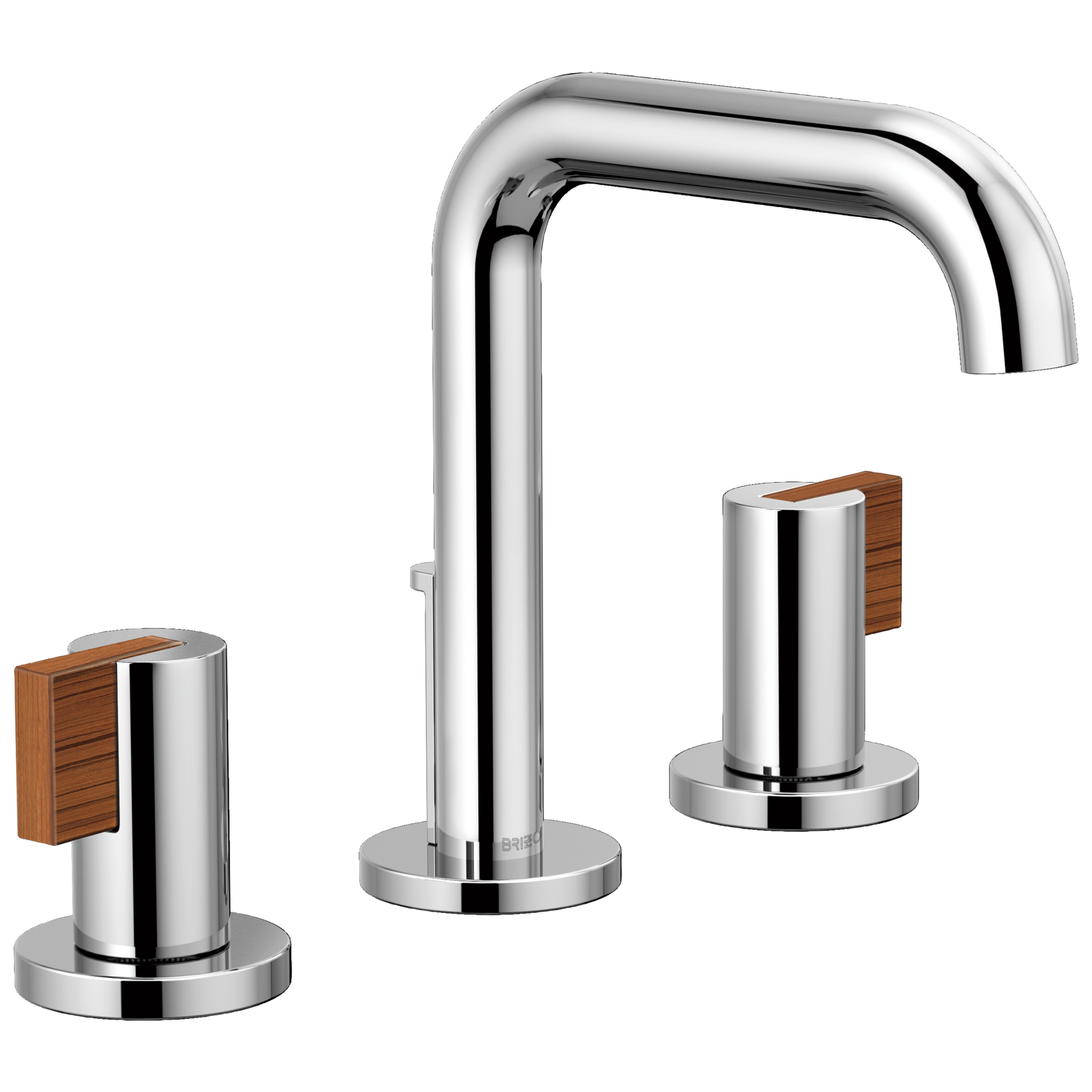 Brizo Litze Widespread Lavatory Faucet with High Spout - Less Handles 1.2 GPM - Complete Kit - Polished Chrome