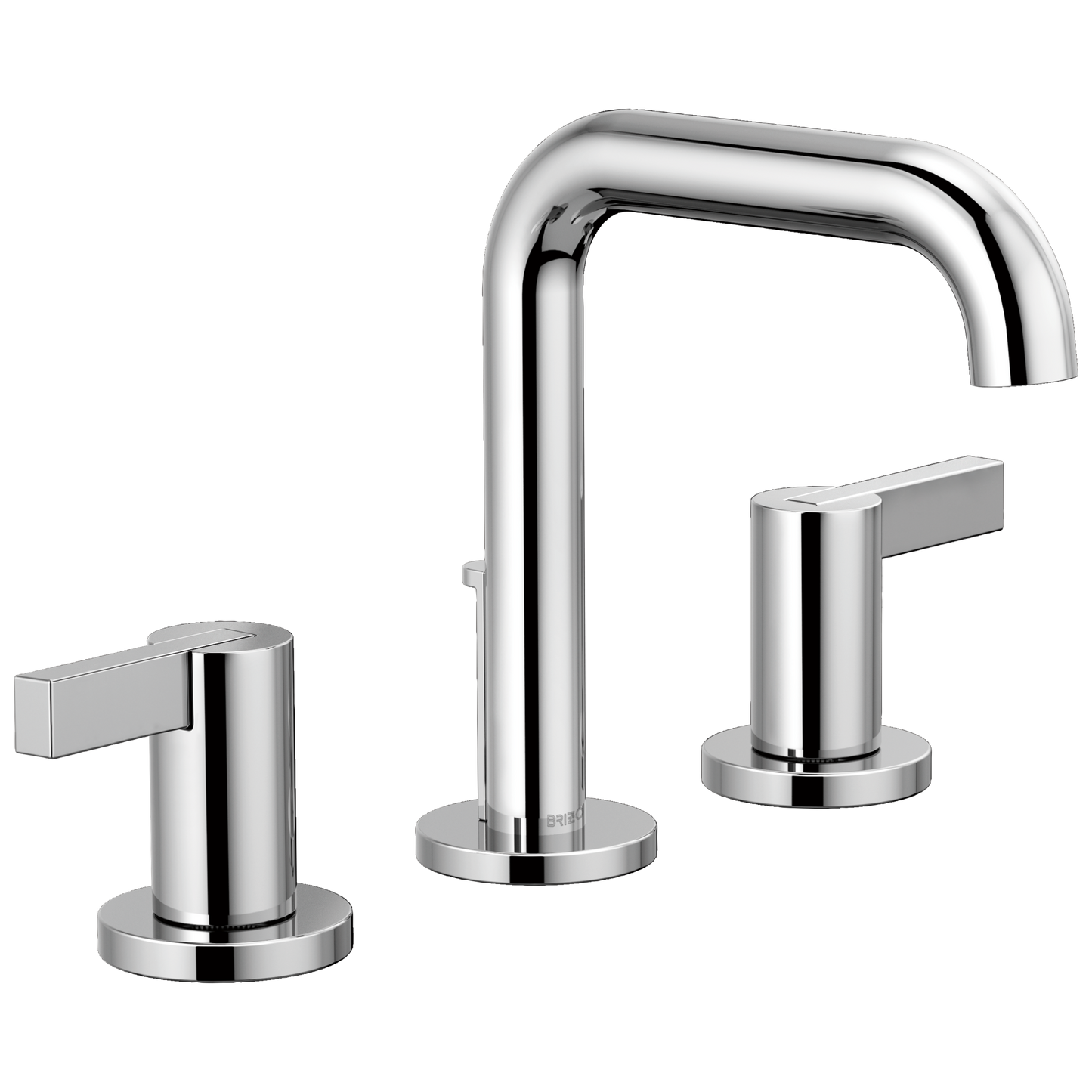 Brizo Litze Widespread Lavatory Faucet with High Spout - Less Handles 1.2 GPM - Complete Kit - Polished Chrome
